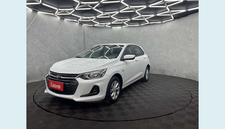 CHEVROLET ONIX LT 1.0 - BRANCO - 2022 Foto 4 (Grande)