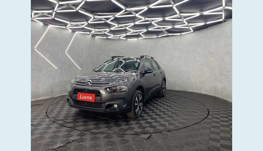 CITROËN C4 CACTUS 1.6 FEEL PACK (AUT) (FLEX) - CINZA - 2023 Foto 4 (Grande)
