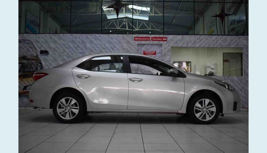 TOYOTA COROLLA 1.8 DUAL VVT GLI MULTI-DRIVE (FLEX) - PRATA - 2017 Foto 4 (Grande)