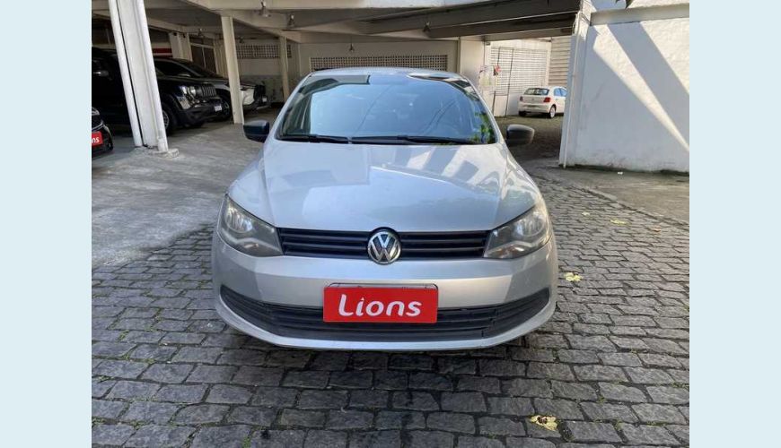 VOLKSWAGEN GOL 1.0 TEC CITY (FLEX) 4P - PRATA - 2015 Foto 4 (Grande)