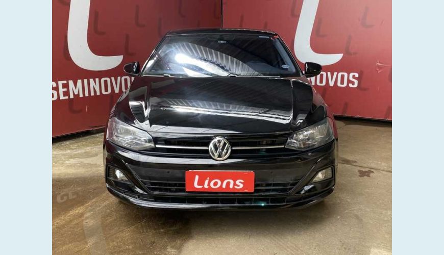 VOLKSWAGEN POLO 1.0 200 TSI COMFORTLINE (AUT) (FLEX) - PRETO - 2018 Foto 4 (Grande)