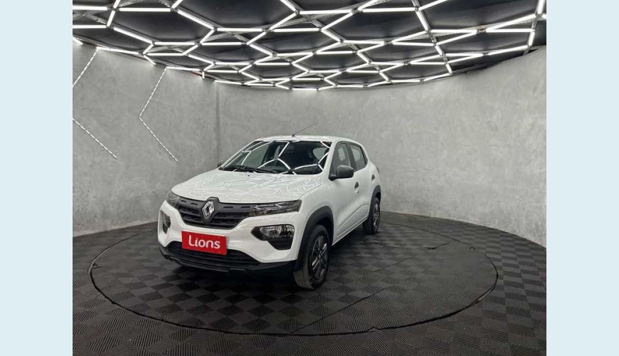 RENAULT KWID ZEN 1.0 12V SCE FLEX - BRANCO - 2024 Foto 4 (Grande)