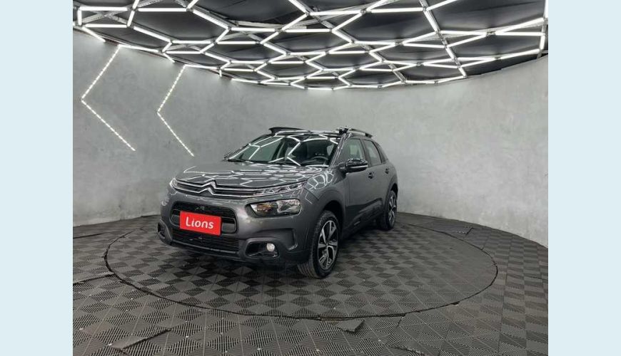 CITROËN C4 CACTUS 1.6 FEEL PACK AUT. FLEX - CINZA - 2021 Foto 4 (Grande)