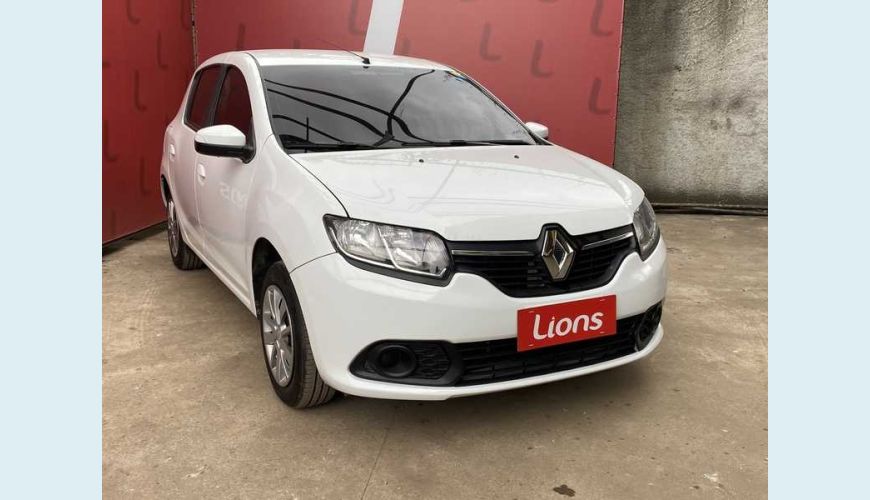 RENAULT SANDERO EXPRESSION 1.6 16V SCE FLEX - BRANCO - 2019 Foto 4 (Grande)