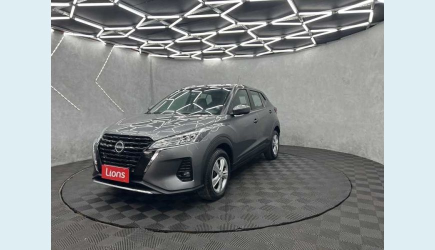 NISSAN KICKS ACTIVE 1.6 (FLEX) - CINZA - 2024 Foto 4 (Grande)