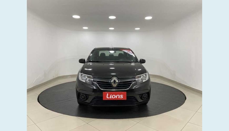 RENAULT LOGAN ZEN 1.0 12V SCE (FLEX) - PRETO - 2020 Foto 4 (Grande)