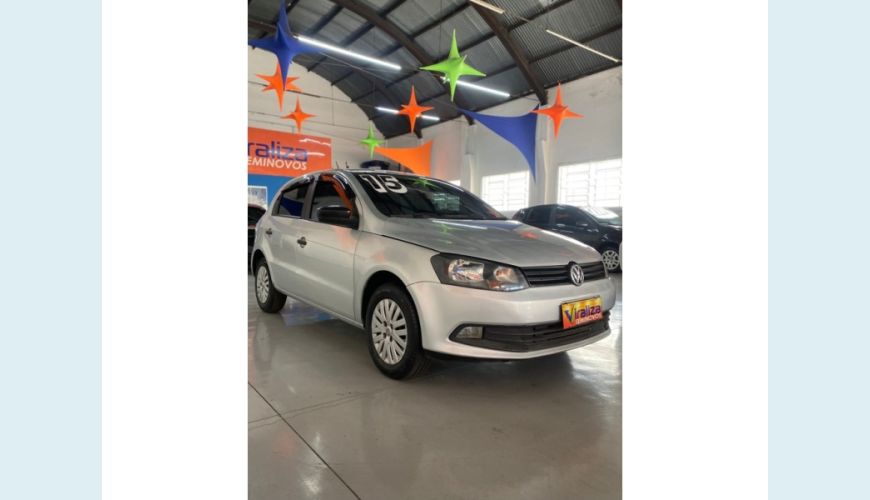 VOLKSWAGEN GOL - PRATA - 2015 Foto 4 (Grande)