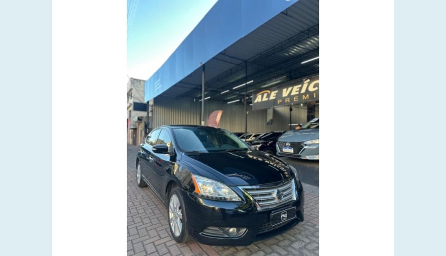 NISSAN SENTRA - PRETO - 2015 Foto 4 (Grande)