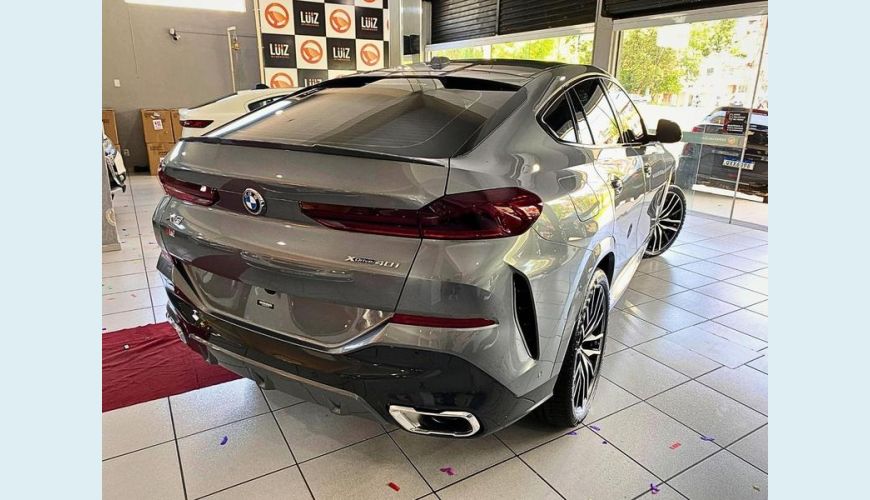 BMW X6 XDRIVE 40I M SPORT 3.0 BI-TURBO - CINZA - 2025 Foto 4 (Grande)