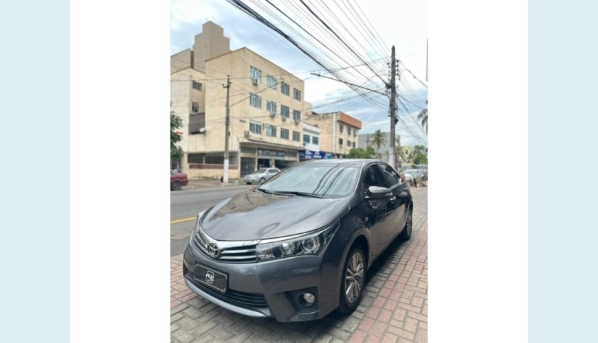 TOYOTA COROLLA - CINZA - 2015 Foto 4 (Grande)
