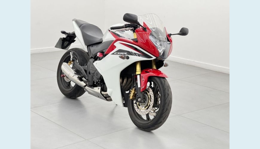 HONDA CBR 600F - BRANCO - 2013 Foto 4 (Grande)