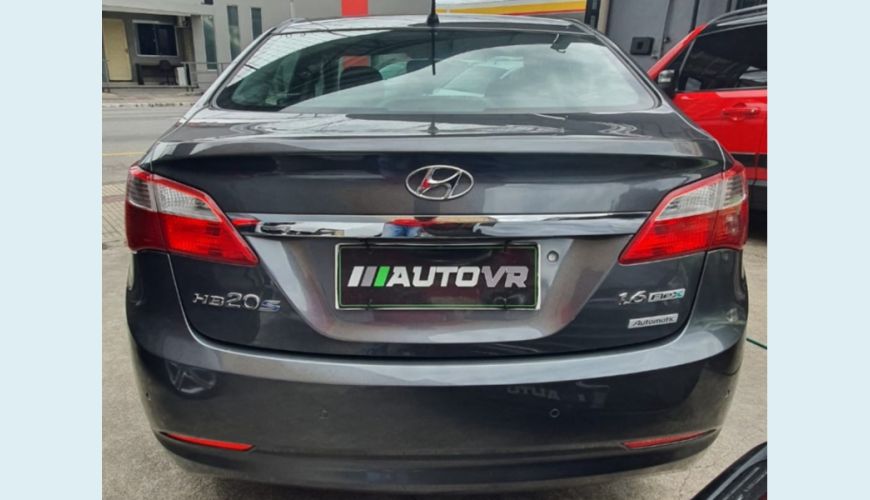 HYUNDAI HB 20S PREMIUM 1.6 FLEX 16V AUT. 4P - PRATA - 2014 Foto 4 (Grande)