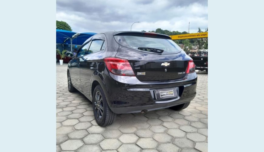 CHEVROLET ONIX 1.4 LTZ 8V FLEX 4P AUT. - PRETO - 2015 Foto 4 (Grande)