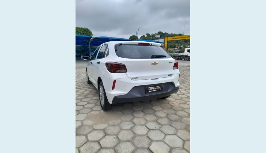 CHEVROLET ONIX 1.0 TURBO FLEX LT AUT. ( 3000 KM) - BRANCO - 2022 Foto 4 (Grande)