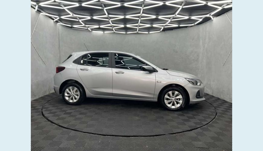 CHEVROLET ONIX LT II 1.0 (FLEX) - PRATA - 2022 Foto 4 (Grande)