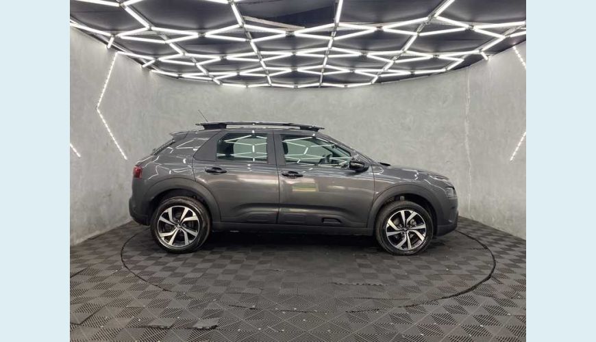 CITROËN C4 CACTUS 1.6 FEEL PACK (AUT) (FLEX) - CINZA - 2023 Foto 4 (Grande)