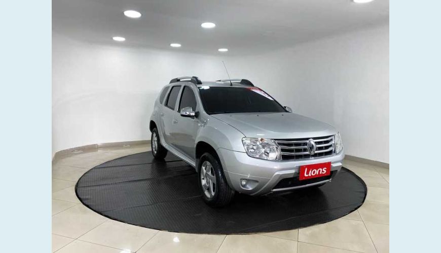 RENAULT DUSTER 2.0 16V DYNAMIQUE (FLEX)(AUT) - PRATA - 2013 Foto 4 (Grande)