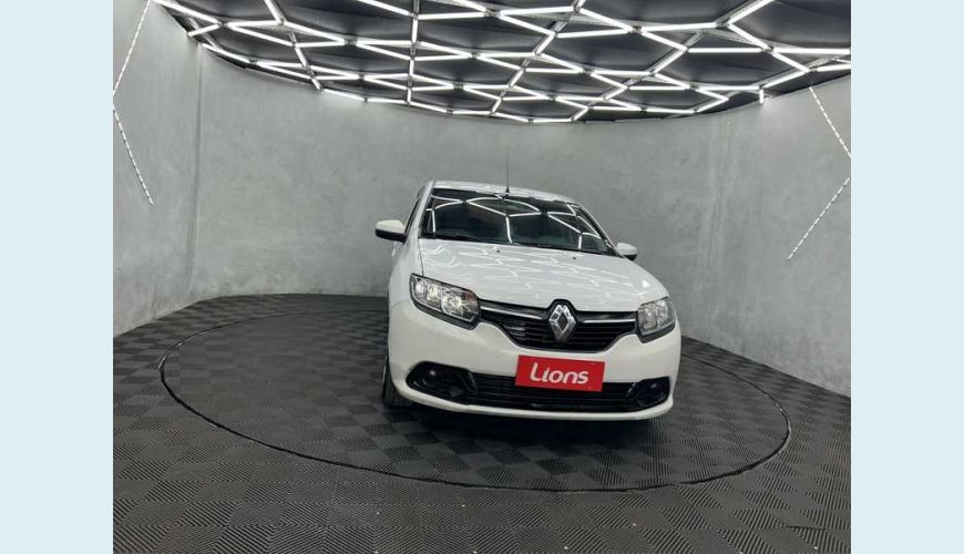 RENAULT LOGAN EXPRESSION 1.0 12V SCE (FLEX) - BRANCO - 2020 Foto 4 (Grande)