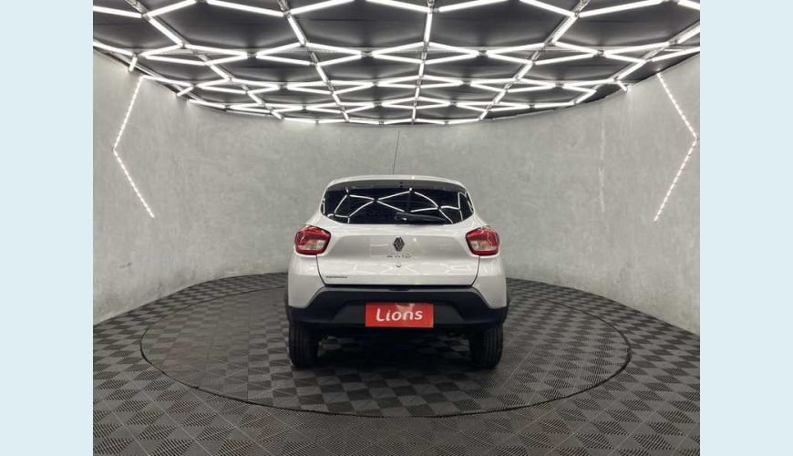 RENAULT KWID ZEN 1.0 12V SCE (FLEX) - PRATA - 2021 Foto 4 (Grande)