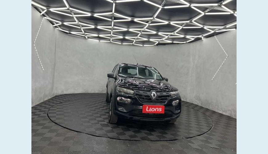 RENAULT KWID ZEN 1.0 12V SCE (FLEX) - PRETO - 2024 Foto 4 (Grande)