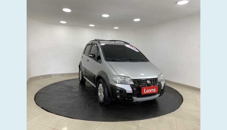 FIAT IDEA ADVENTURE 1.8 (FLEX) - PRATA - 2010 Foto 4 (Grande)