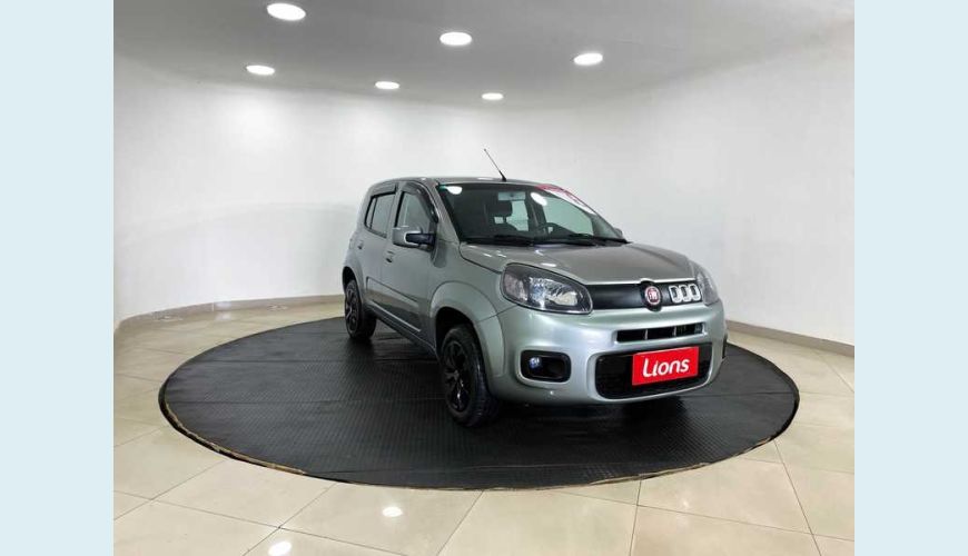 FIAT UNO ATTRACTIVE 1.0 (FLEX) 4P - CINZA - 2016 Foto 4 (Grande)