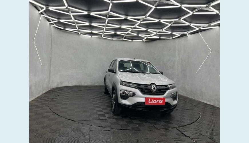 RENAULT KWID ZEN 1.0 12V SCE (FLEX) - PRATA - 2025 Foto 4 (Grande)