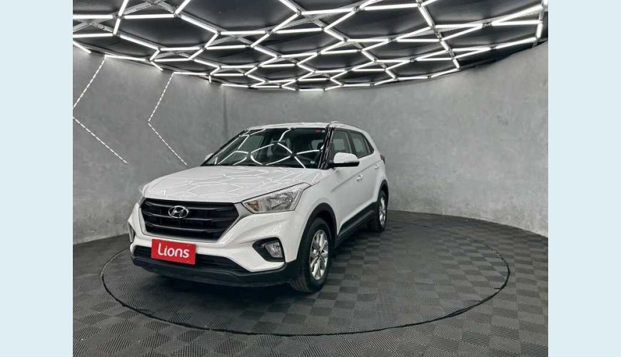 HYUNDAI CRETA ACTION 1.6 (AUT) (FLEX) - BRANCO - 2024 Foto 4 (Grande)