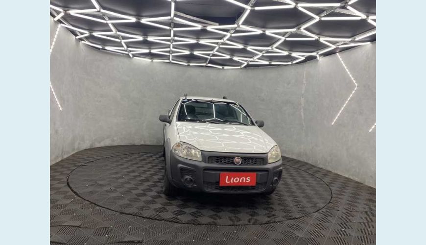 FIAT STRADA HARD WORKING 1.4 (FLEX) (CABINE SIMPLES) - BRANCO - 2018 Foto 4 (Grande)