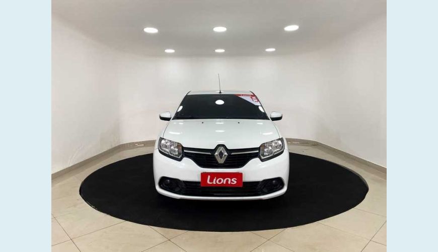 RENAULT LOGAN AUTHENTIQUE 1.0 12V SCE (FLEX) - BRANCO - 2019 Foto 4 (Grande)
