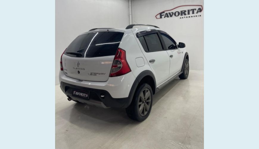 RENAULT SANDERO STEPWAY - BRANCO - 2013 Foto 4 (Grande)