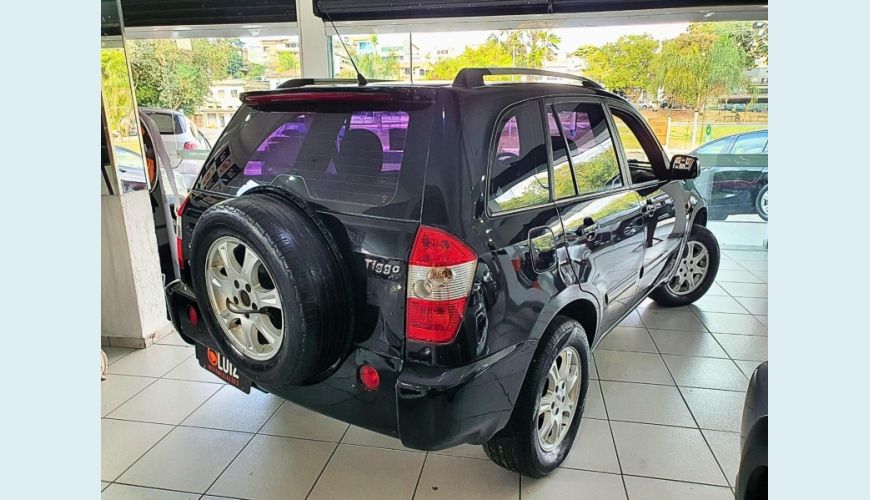 CHERY TIGGO 2.0 16V FLEX MANUAL 4P - PRETO - 2012 Foto 4 (Grande)