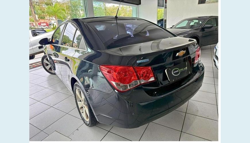 CHEVROLET CRUZE LT 1.8 16V FLEX MANUAL 4P - PRETO - 2012 Foto 4 (Grande)