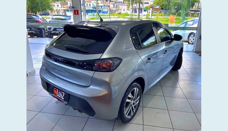 PEUGEOT 208 1.6 GRIFFE 16V FLEX 4P AUT. - PRATA - 2023 Foto 4 (Grande)