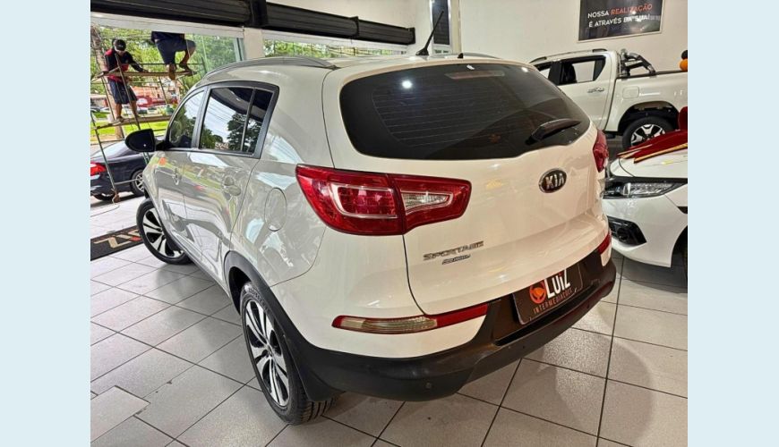 KIA SPORTAGE LX2 OFFG4 2.0 16V FLEX MANUAL 4P - BRANCO - 2013 Foto 4 (Grande)
