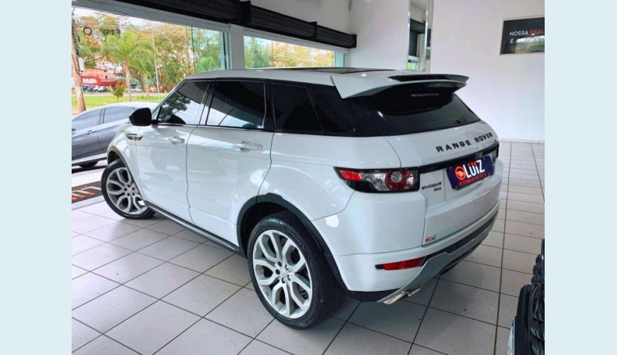 LAND ROVER RANGE R. EVOQUE DYNAMIC 5D - BRANCO - 2014 Foto 4 (Grande)