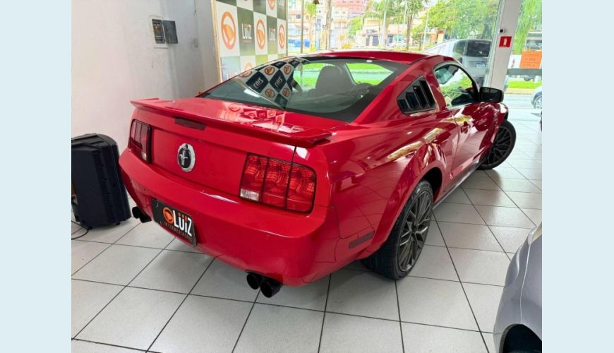 FORD MUSTANG COUPE 3.7 V6 MANUAL 2P - VERMELHO - 2008 Foto 4 (Grande)