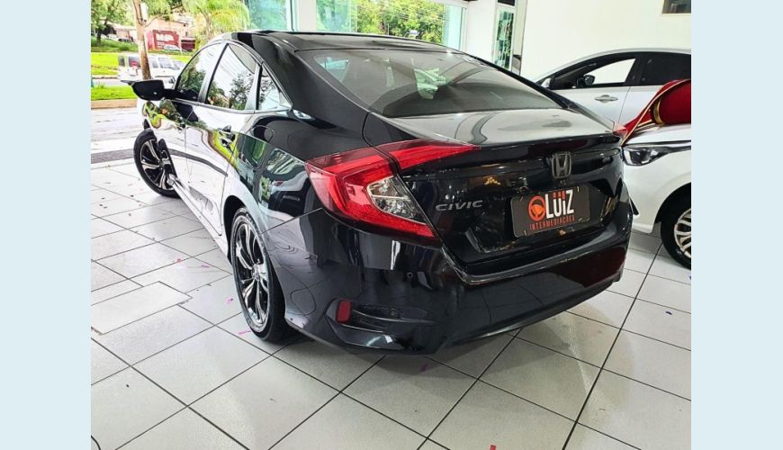 HONDA CIVIC SPORT CVT - PRETO - 2017 Foto 4 (Grande)