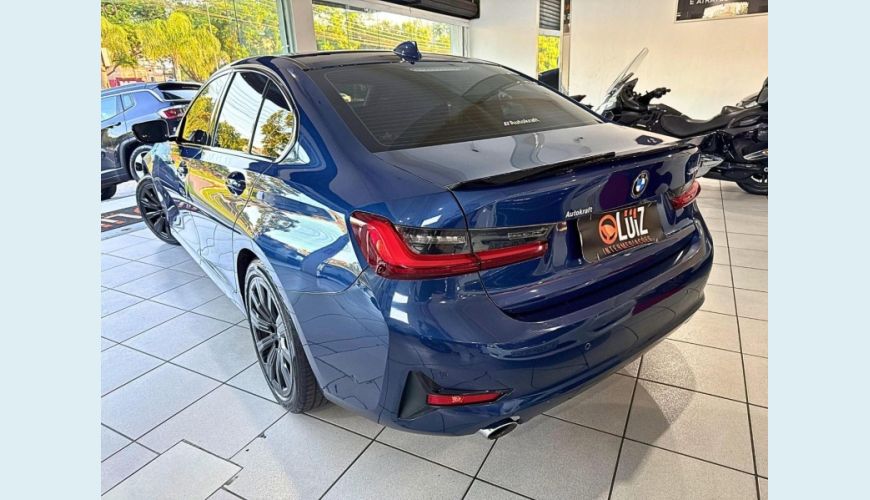 BMW 320I 2.0 GP 16V TURBO ACTIVE FLEX 4P AUT. - AZUL - 2022 Foto 4 (Grande)