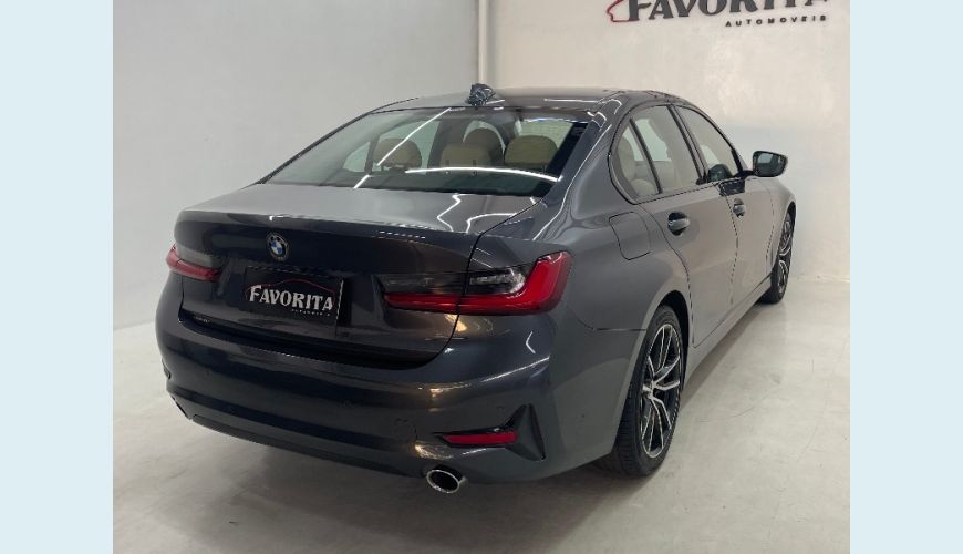 BMW 320IA 2.0 TB M SPORT A.FLEX/M.SPORT 4P - CINZA - 2020 Foto 4 (Grande)
