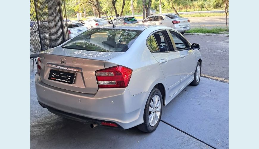 HONDA CITY SEDAN EX 1.5 FLEX 16V 4P AUT. - PRATA - 2013 Foto 4 (Grande)