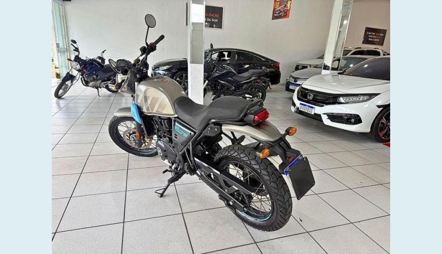 ROYAL ENFIELD SCRAM 411 EFI - CINZA - 2024 Foto 4 (Grande)