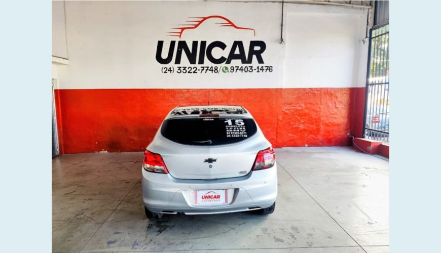 CHEVROLET ONIX - PRATA - 2015 Foto 4 (Grande)