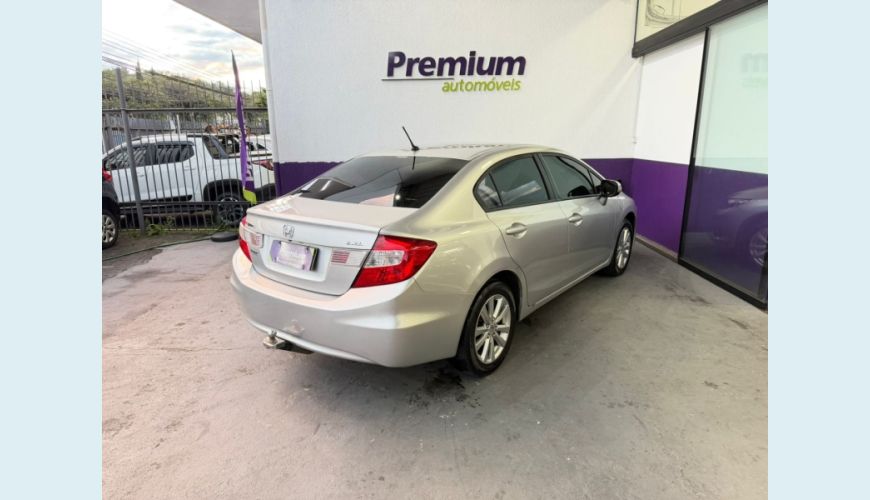 HONDA CIVIC - PRATA - 2012 Foto 4 (Grande)