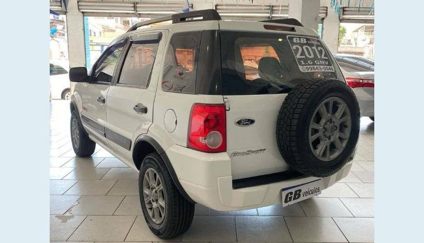 FORD ECOSPORT FREESTYLE 1.6 16V FLEX 5P - BRANCO - 2012 Foto 4 (Grande)