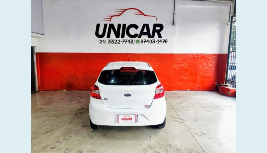 FORD KA FLEX MANUAL 4P - BRANCO - 2018 Foto 4 (Grande)