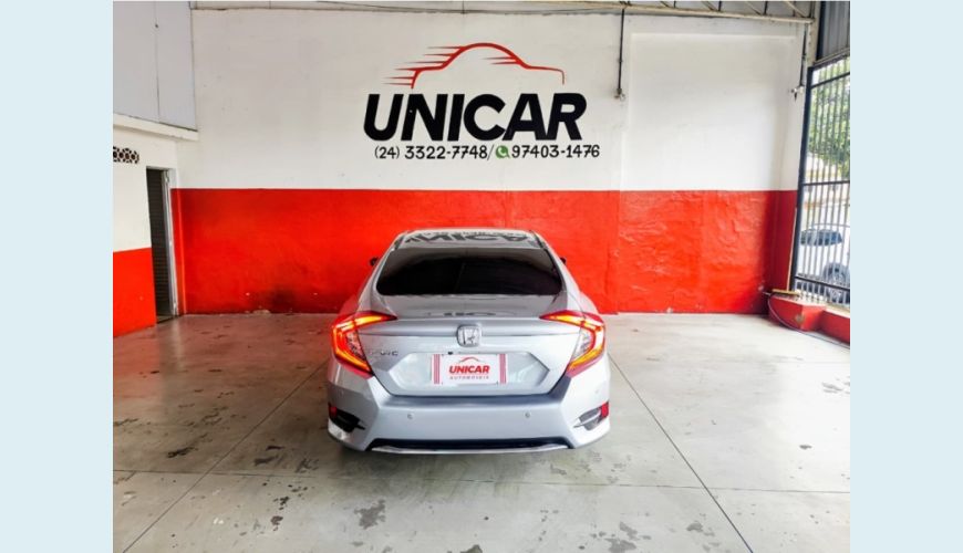 HONDA CIVIC FLEX AUT. 4P - PRATA - 2021 Foto 4 (Grande)