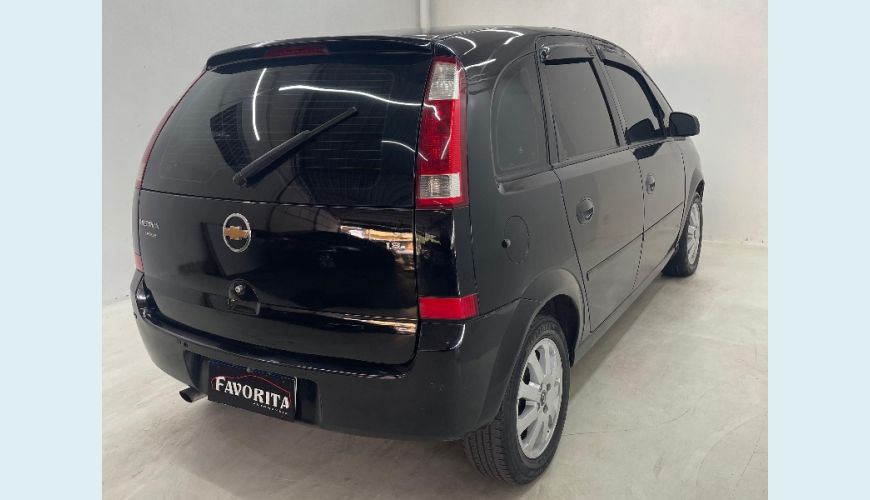 CHEVROLET MERIVA MAXX 1.8 MPFI 8V FLEX MANUAL 4P - PRETO - 2005 Foto 4 (Grande)
