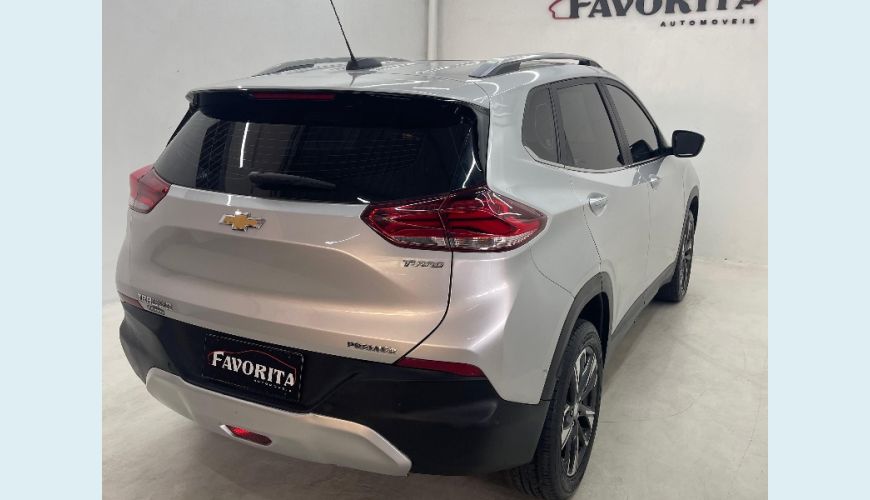 CHEVROLET TRACKER PREMIER 1.2 TURBO 12V FLEX MANUAL 4P - PRATA - 2021 Foto 4 (Grande)