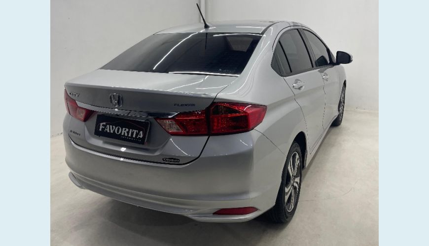 HONDA CITY EX 1.5 16V FLEX AUT. 4P - PRATA - 2015 Foto 4 (Grande)